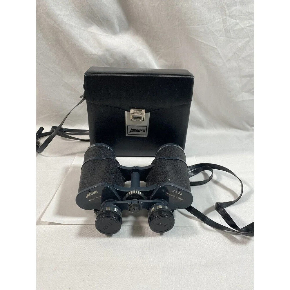 Jason Commander Model 161 Binoculars 10x50 with Case